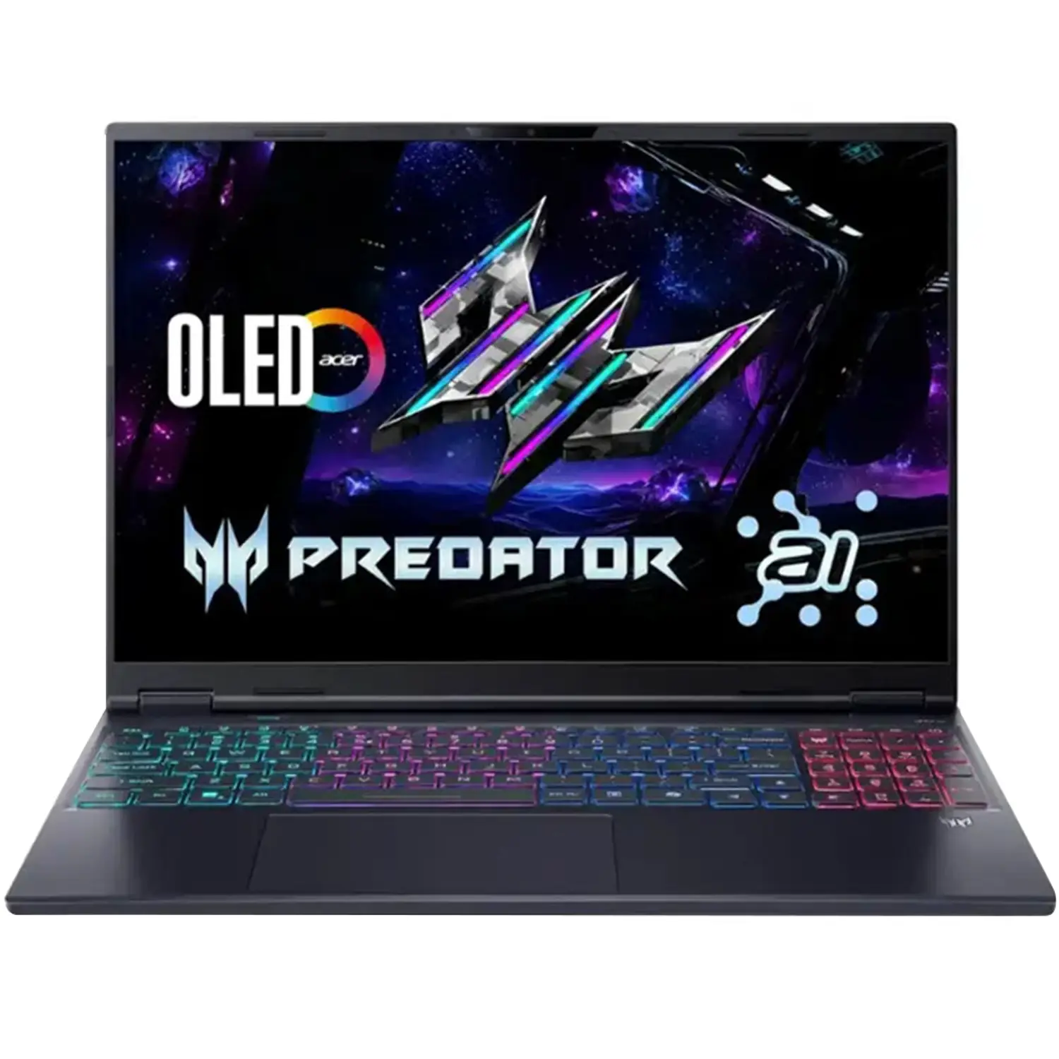 S500947229_1 Acer Predator Helios Neo 16S AI Gaming (2025) Laptop – 2nd Series / Intel Core Ultra 9-275HX / 16inch OLED / 1TB SSD / 16GB RAM / 8GB NVIDIA GeForce RTX 5060 / Windows 11 / English Keyboard - Image 1