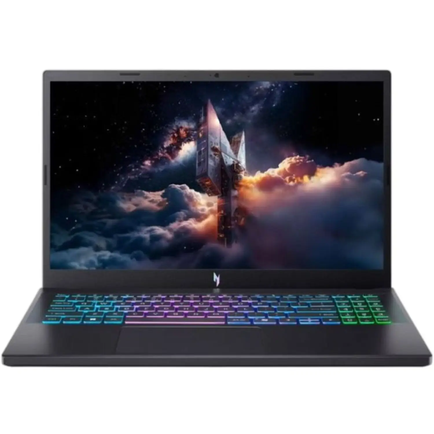 S600959821_1 Acer Nitro V 15 Gaming (2026) Laptop – AMD Ryzen 7-170 / 15.6inch FHD / 512GB SSD / 16GB RAM / 8GB NVIDIA GeForce RTX 5070 Graphics / Windows 11 Home / English & Arabic Keyboard / Black - Image 1