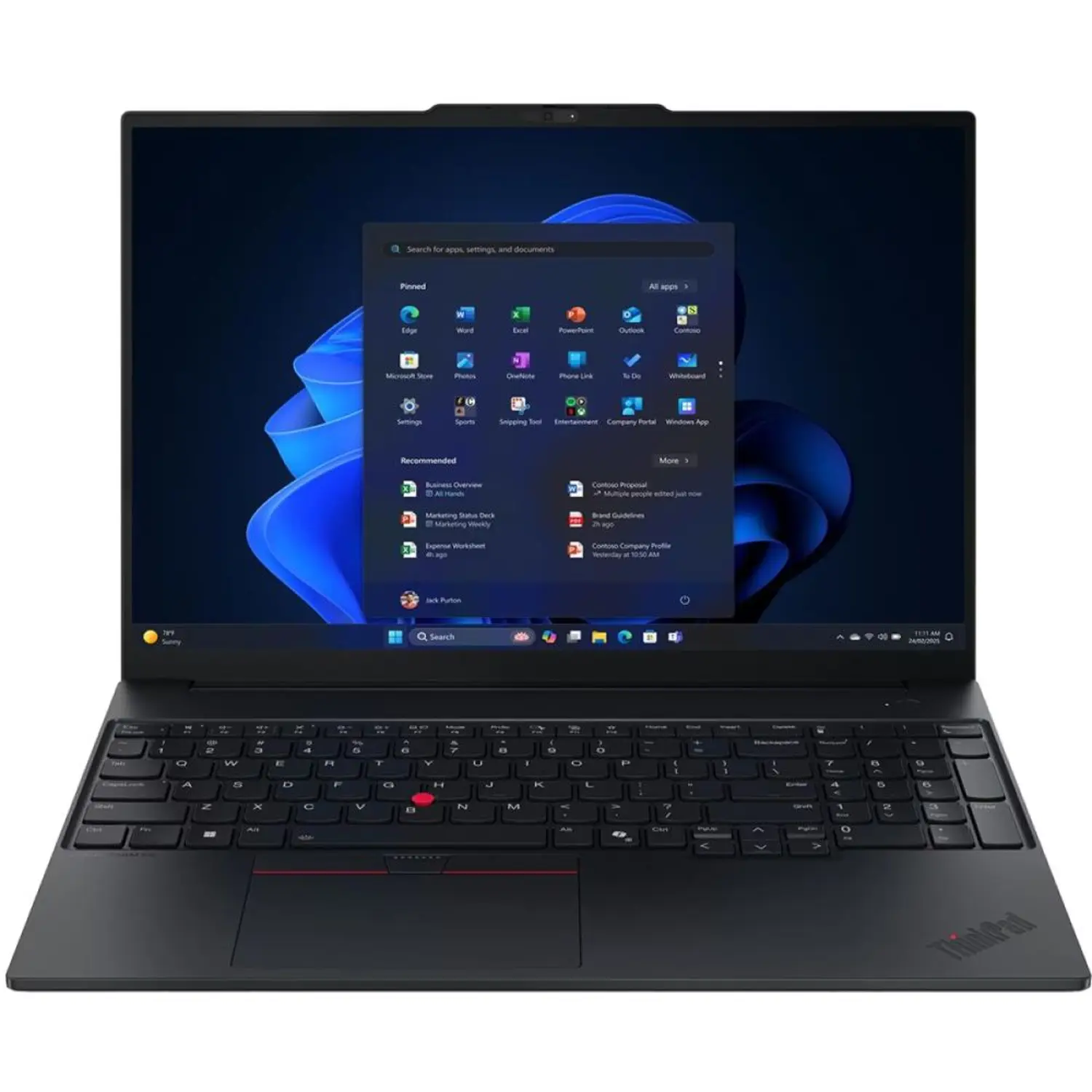 S500935010_1.webp Lenovo ThinkPad E16 Gen 3 (2025) AI PC – 2nd Series / Intel Core Ultra 7-255H / 16inch WUXGA / 512GB SSD / 16GB RAM / Shared Intel Arc 140T Graphics / Windows 11 Pro / English & Arabic Keyboard / Black - Image 1