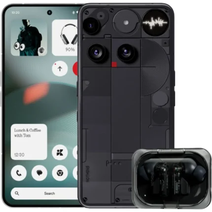 Nothing Phone (3) 12GB + 256GB, Black + Ear(a) Earbuds
