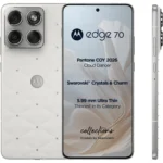 Motorola Edge 70 5G 512GB 12GB RAM Pantone Cloud Dancer Dual Sim Smartphone + Moto Buds Loop Swarovski - Image 2