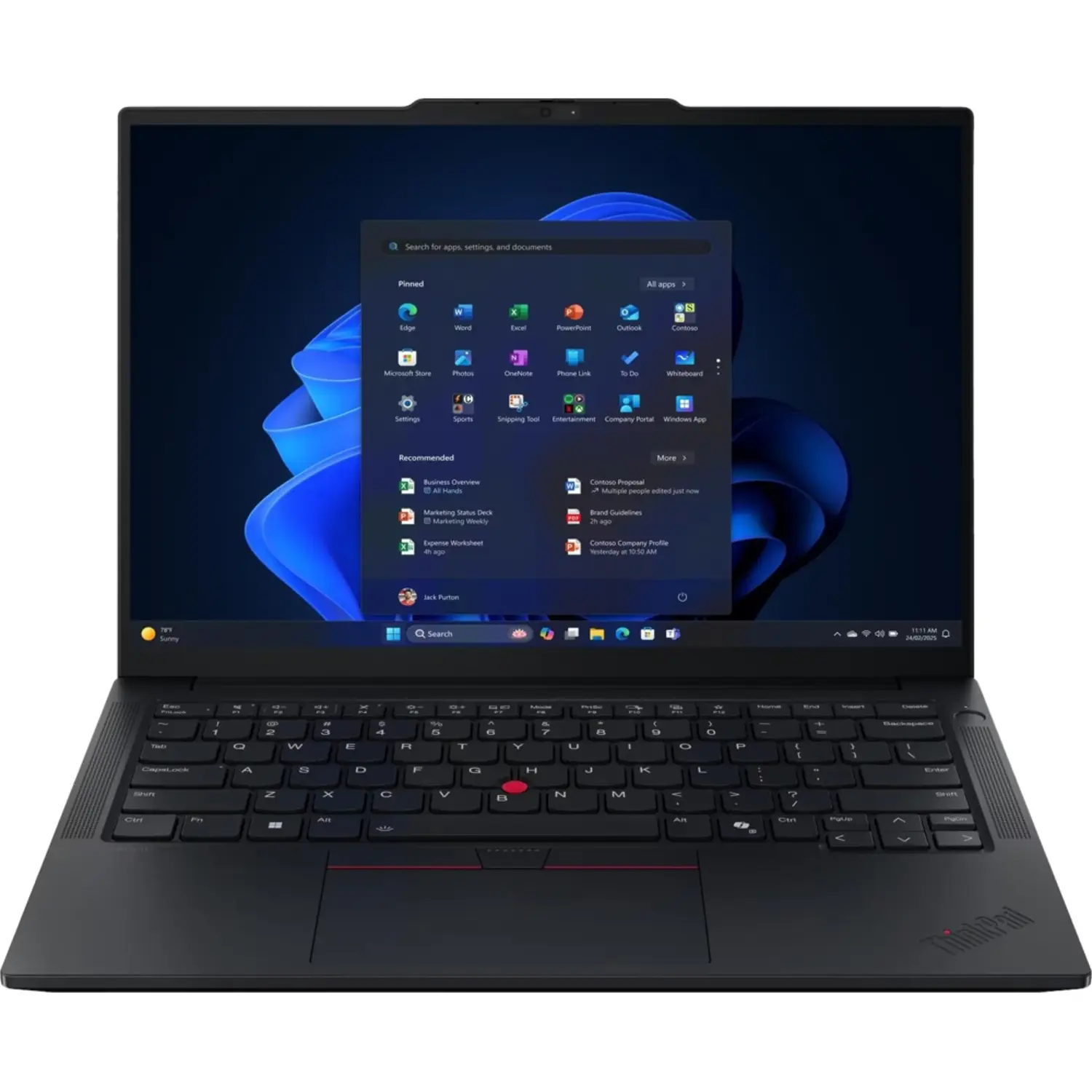S600969654_1.webp Lenovo ThinkPad E14 Gen 7 (2024) Laptop – 2nd Series / Intel Core Ultra 7-256V / 14inch WUXGA / 1TB SSD / 16GB RAM / Shared Intel ARC 140V Graphics / Windows 11 Pro / English Keyboard / Black - Image 1